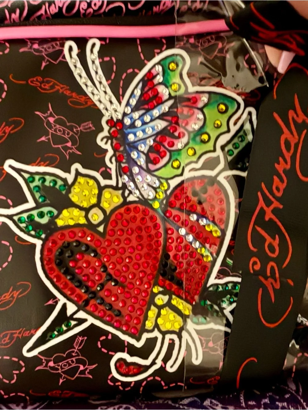 Ed Hardy Cosmetic Bag Set NWT
